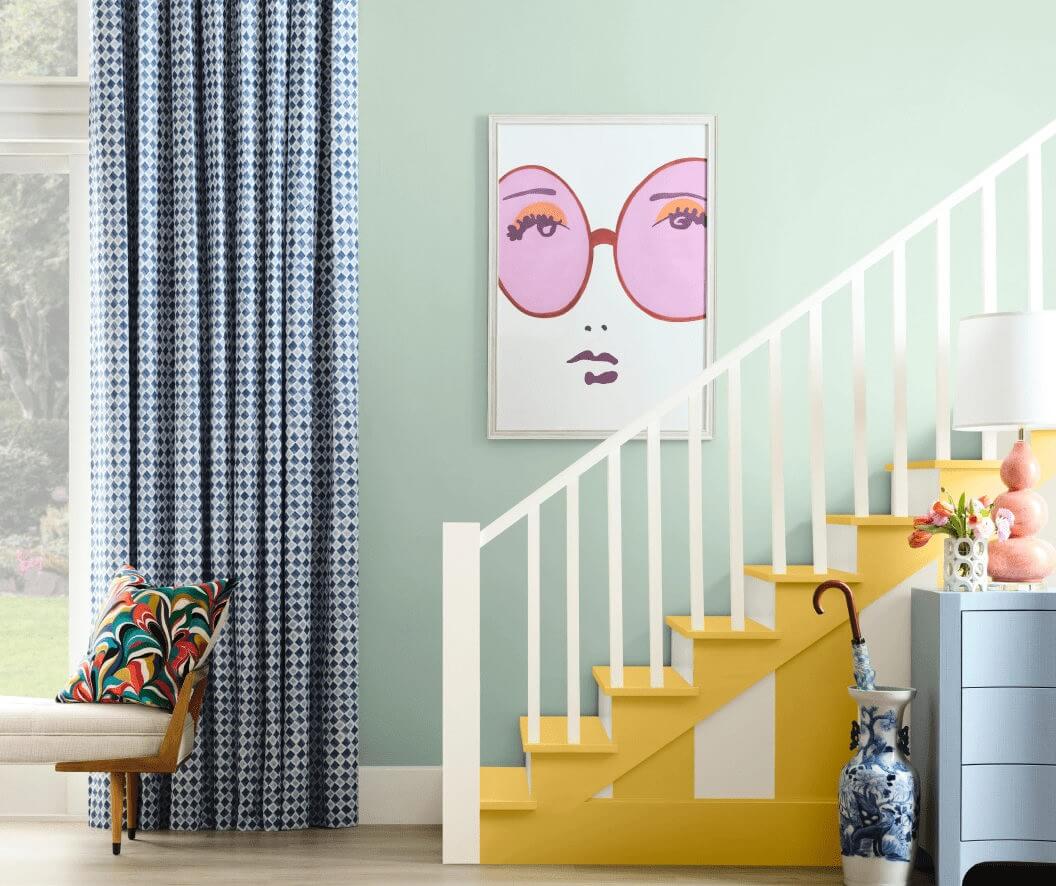 sherwin williams slow green quilt gold Sherwin-Williams Color Trends Forecast 2025