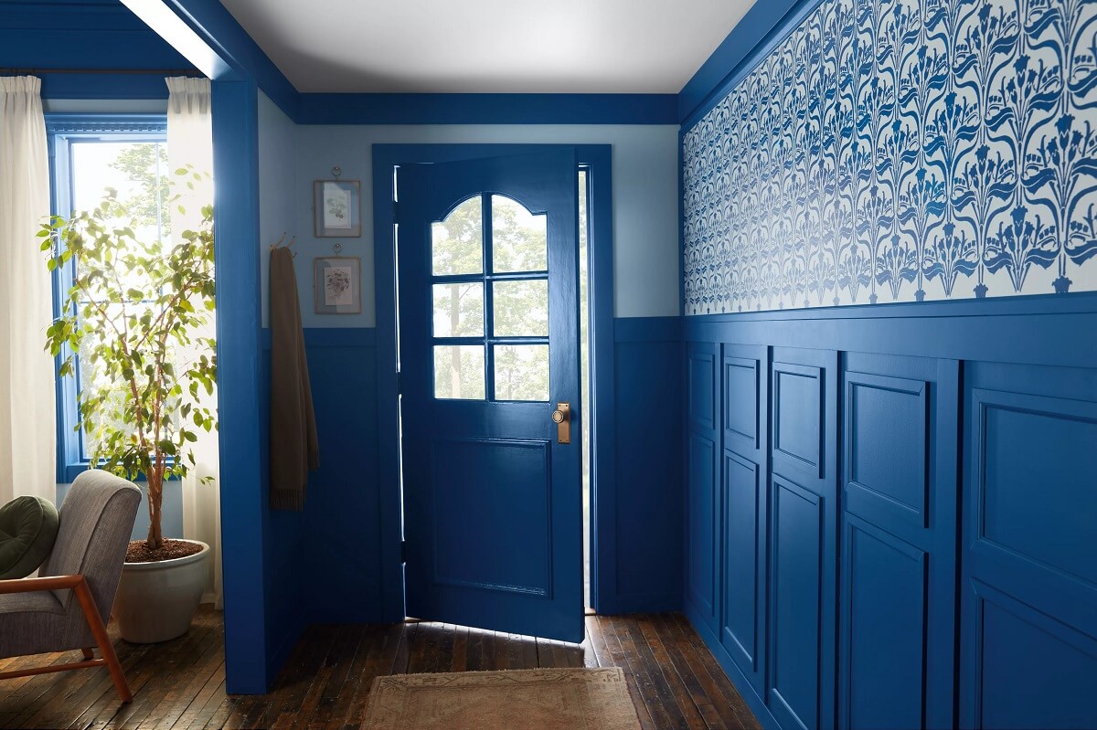 valspar color of the year encore hallway nordroom
