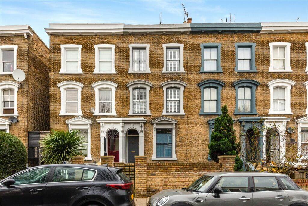 exterior london maisonette
