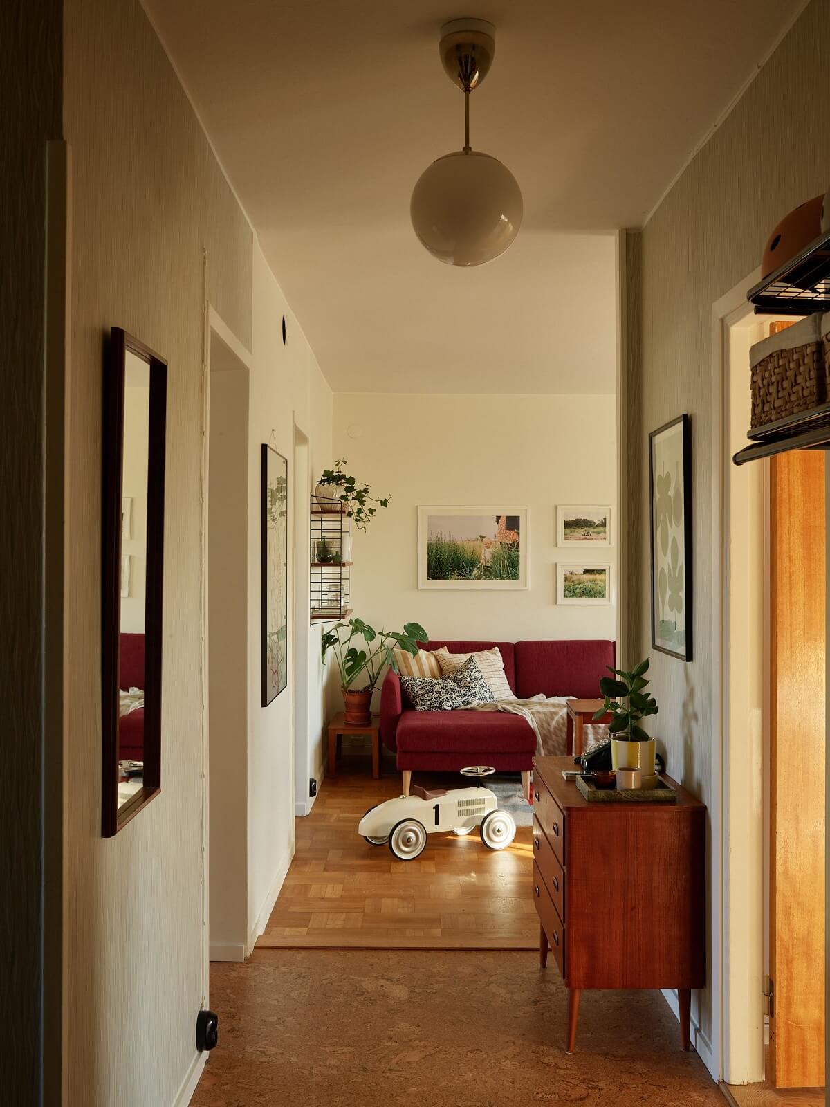 Picture of A Midcentury Swedish Apartment with Bold Colors - The Nordroom