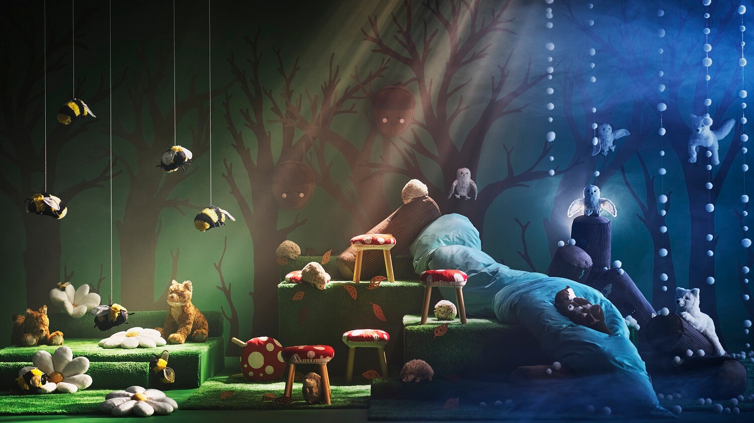 ikea SKOGSDUVA children collection magical forest nordroom
