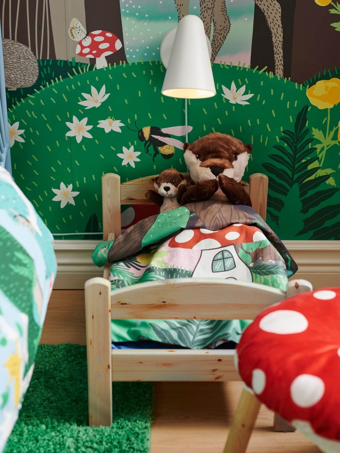 ikea SKOGSDUVA children collection small bed