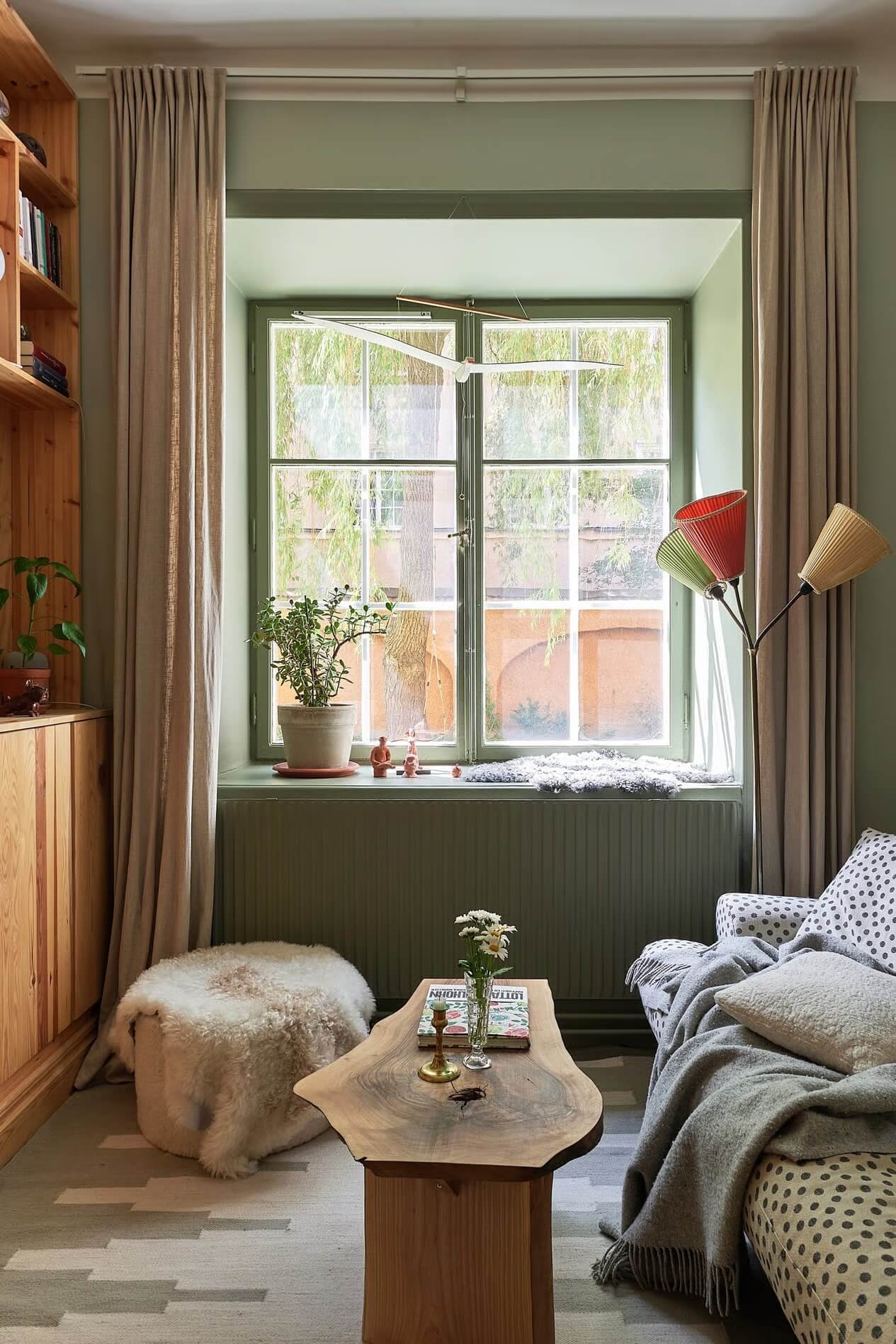 small green living room