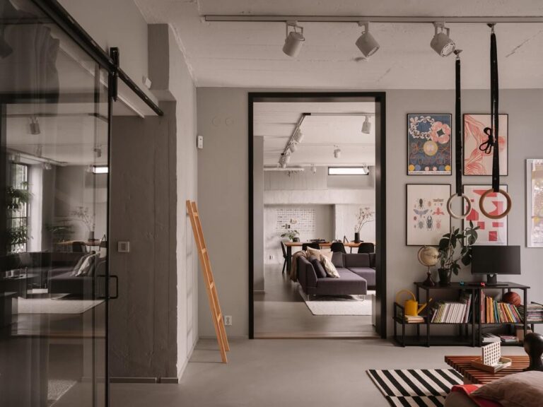 A Modern Industrial Basement Apartment in Sweden - The Nordroom
