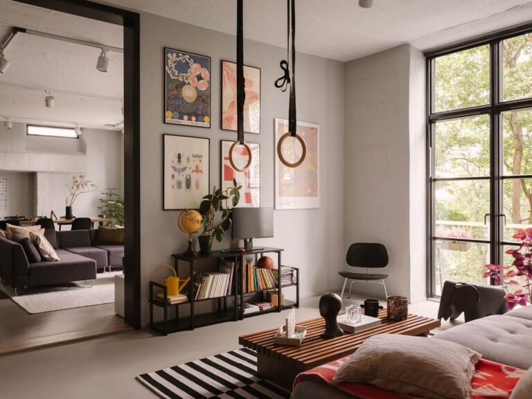 Image showcasing A Modern Industrial Basement Apartment in Sweden - The Nordroom
