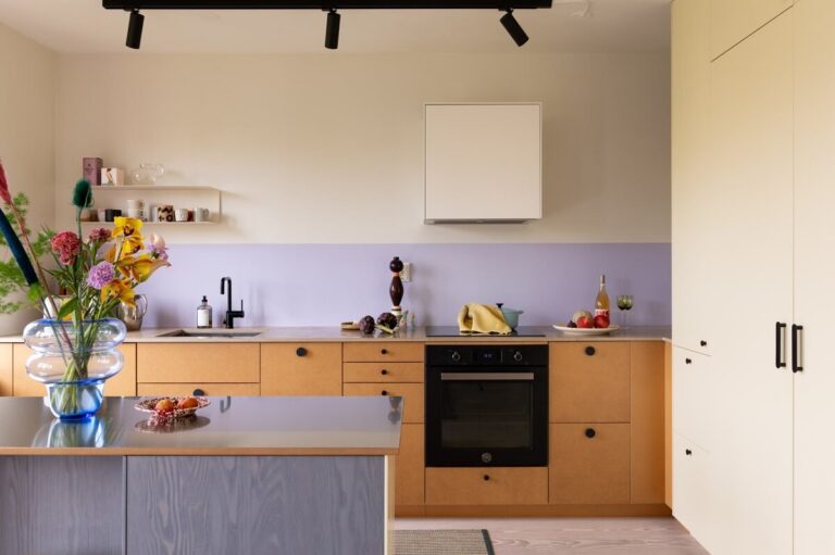 Image showcasing A Light and Modern Stockholm Apartment with Cheerful Color Accents ...