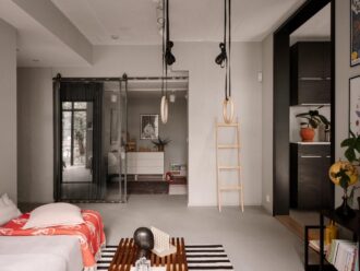 A Modern Industrial Basement Apartment in Sweden - The Nordroom