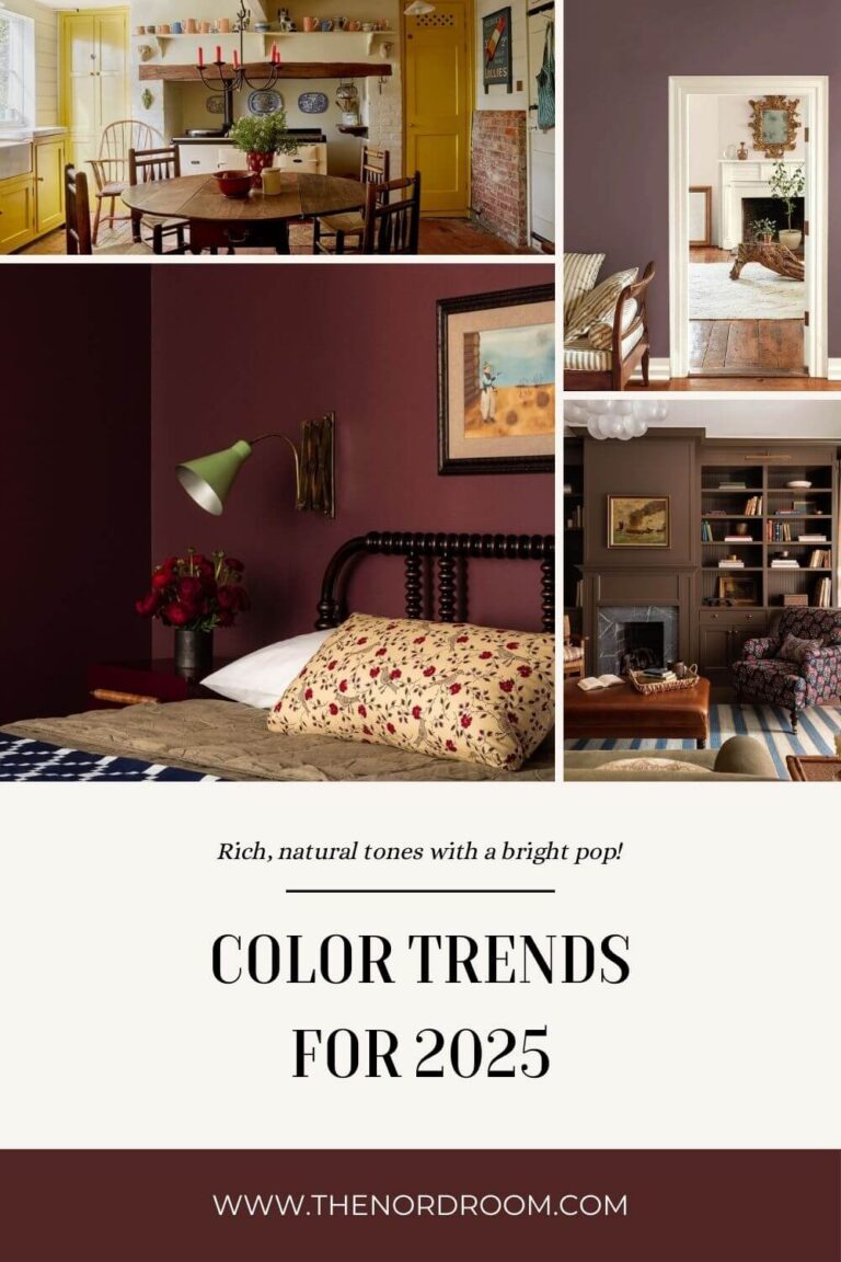 The Color Trends for 2025: Warm, Natural Shades and a Cheerful Accent