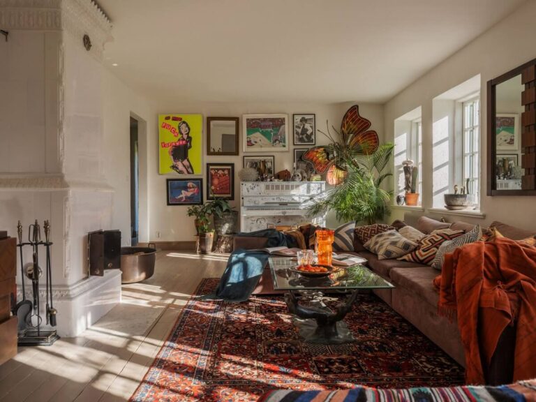 A Bohemian-Style House on the Estate of a Swedish Castle - The Nordroom