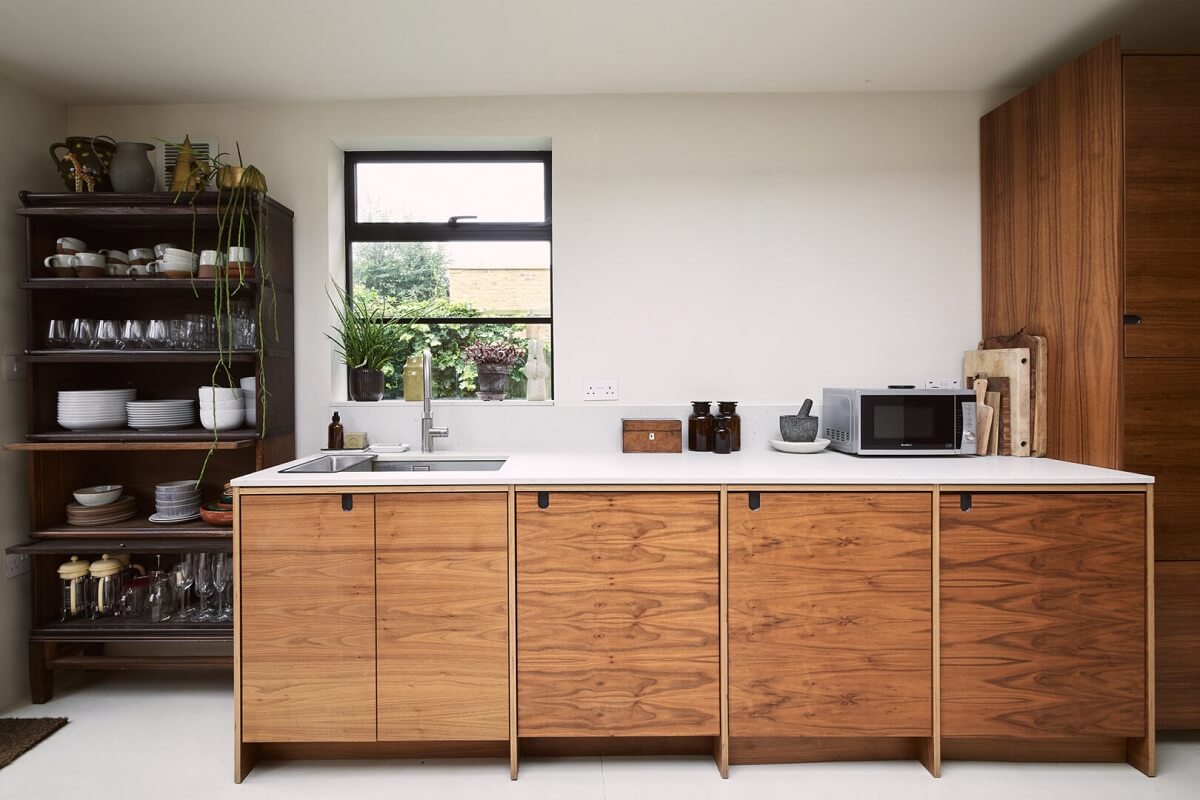 wooden kitchen cabinets