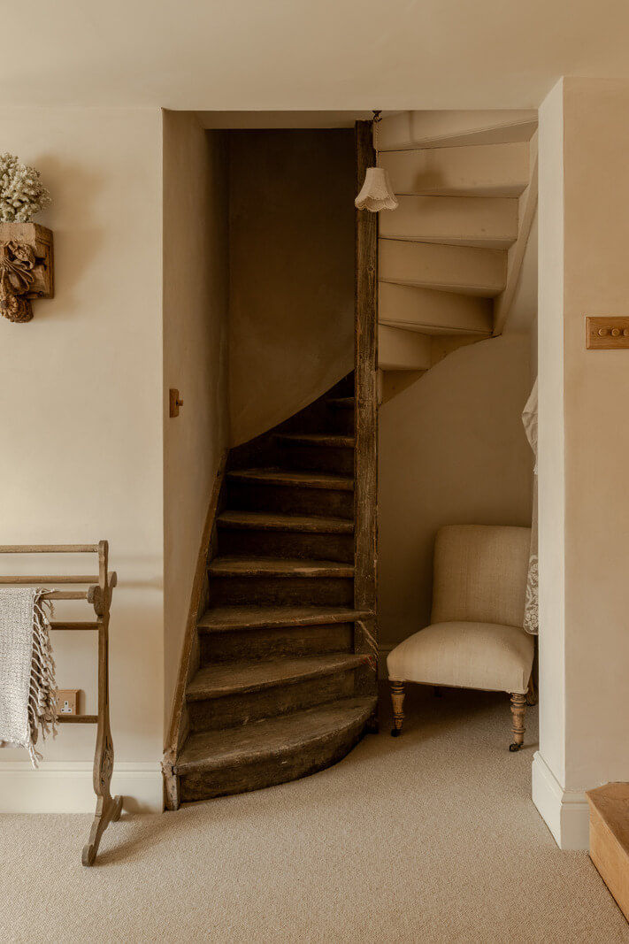 wooden staircase