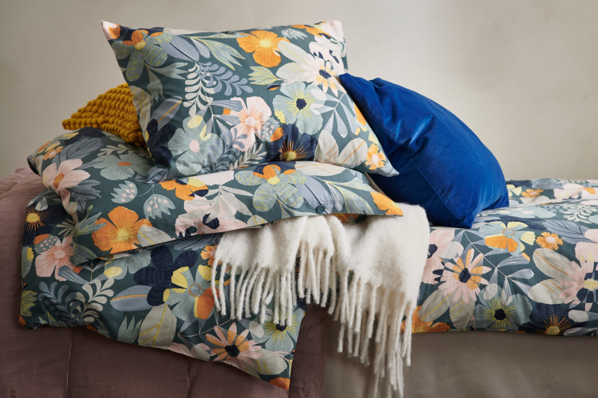 floral bedding
