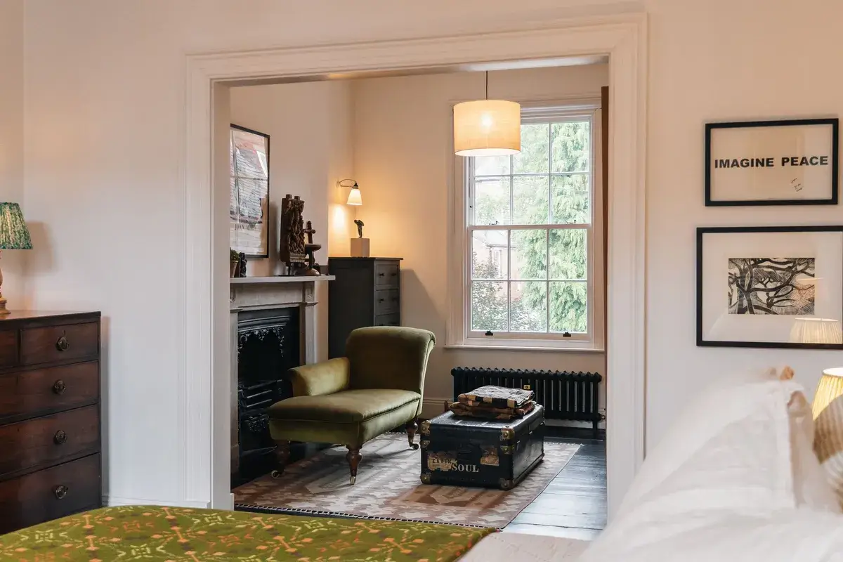 A Renovated Georgian Townhouse with a Stunning Kitchen Extension 26 bedroom suite 1 A Renovated Georgian Townhouse with a Stunning Kitchen Extension