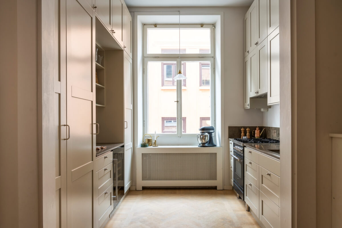classic beige kitchen