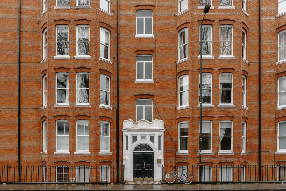 exterior london apartment