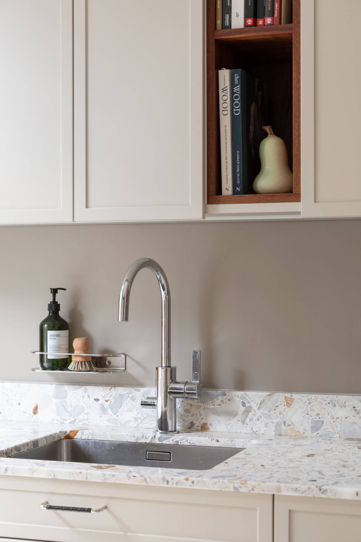 Neutral Work Top A Calm, Neutral Color Palette in a Classic Swedish Apartment - The Nordroom