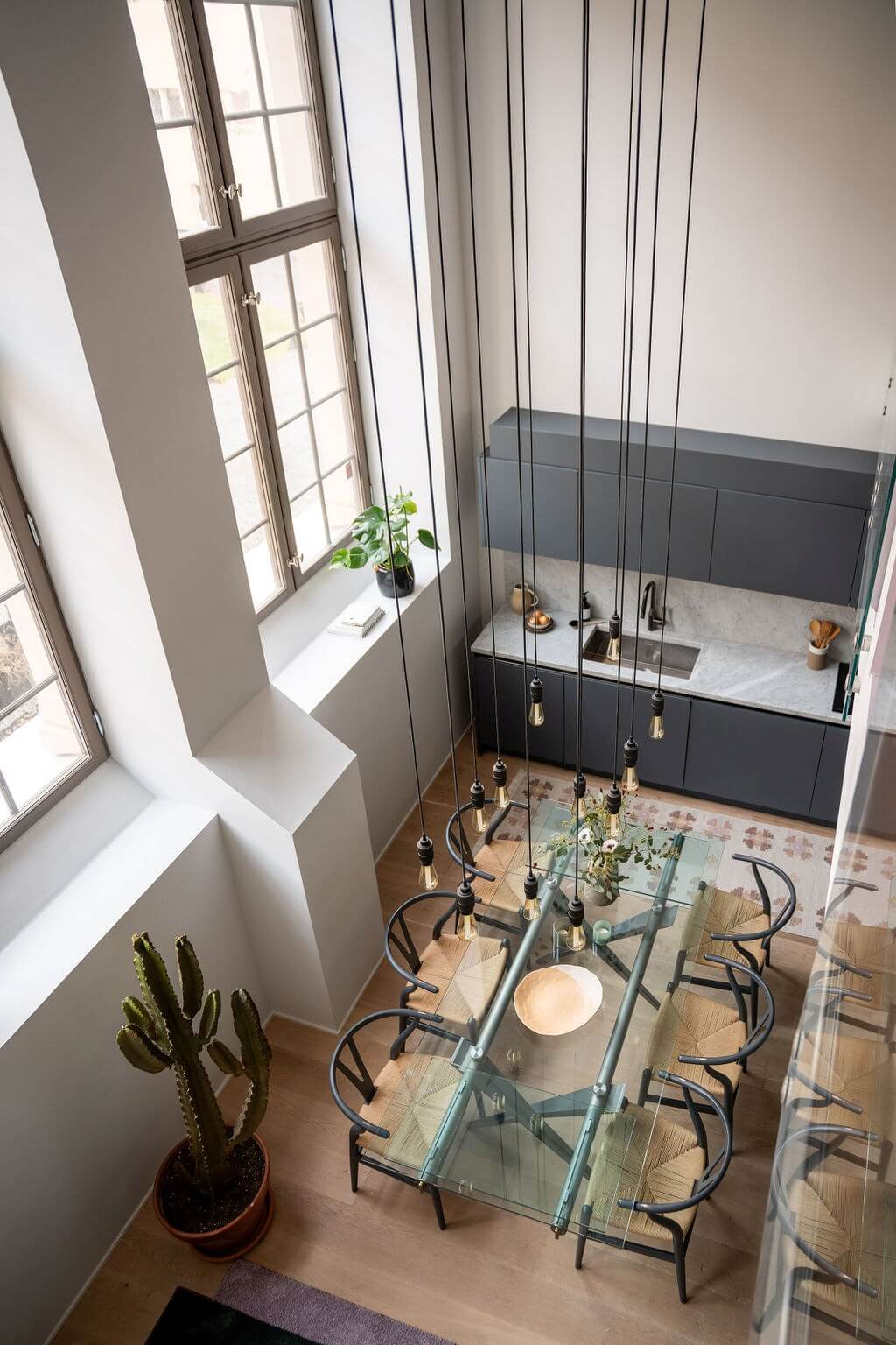 kitchen from above