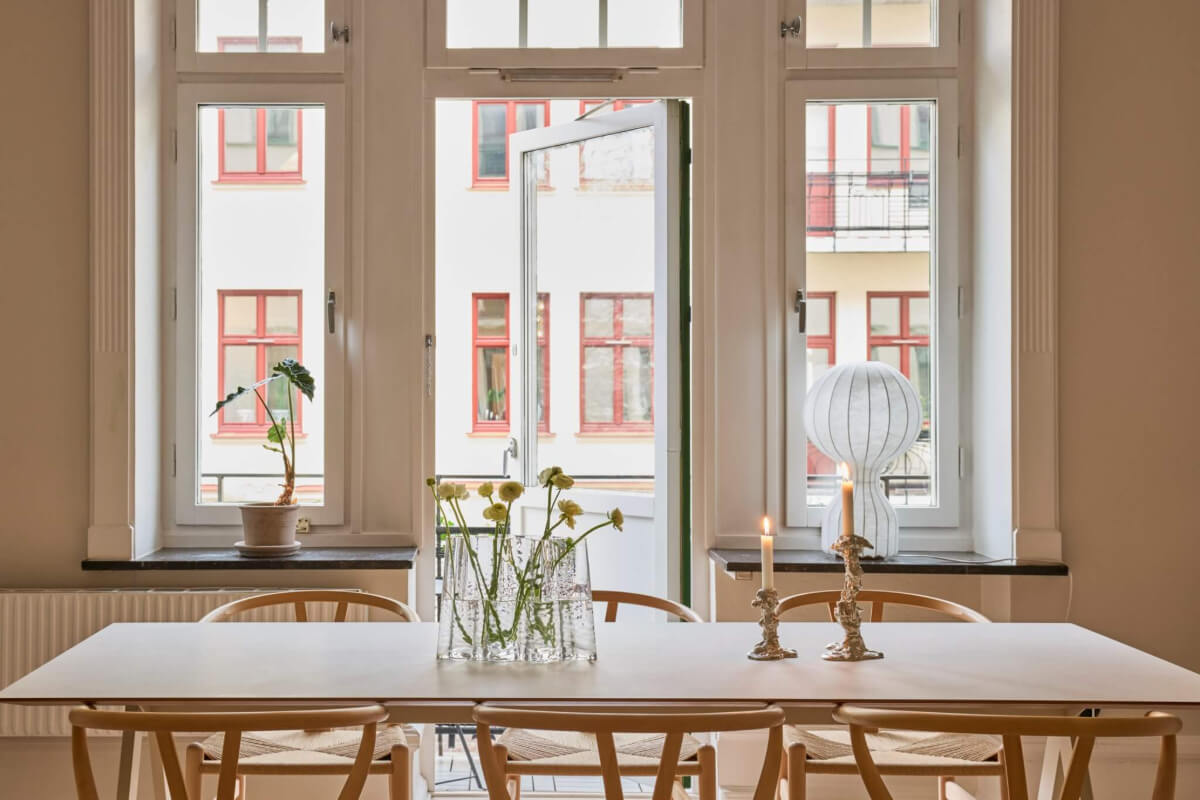 large dining table
