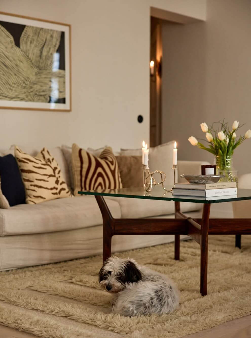 living room detail