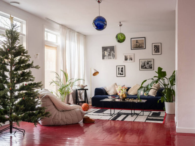 Painted Floorboards in a Unique Family Home in Sweden - The Nordroom