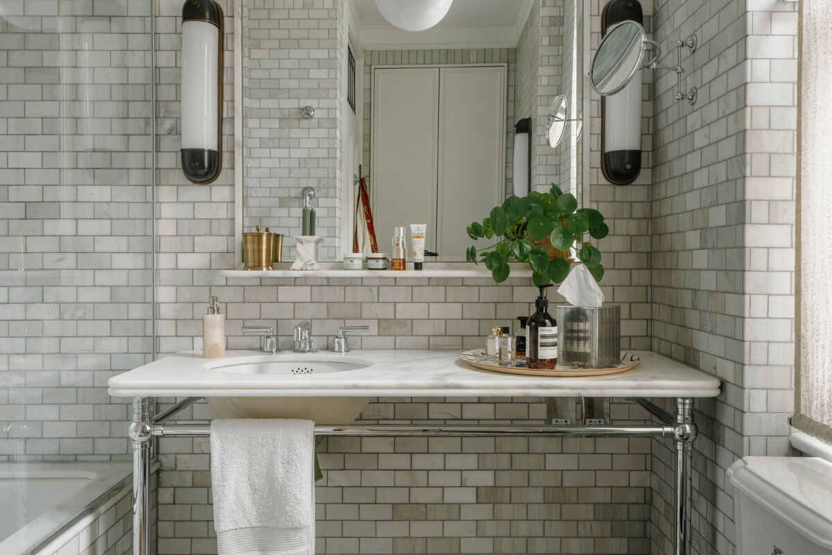 marble sink