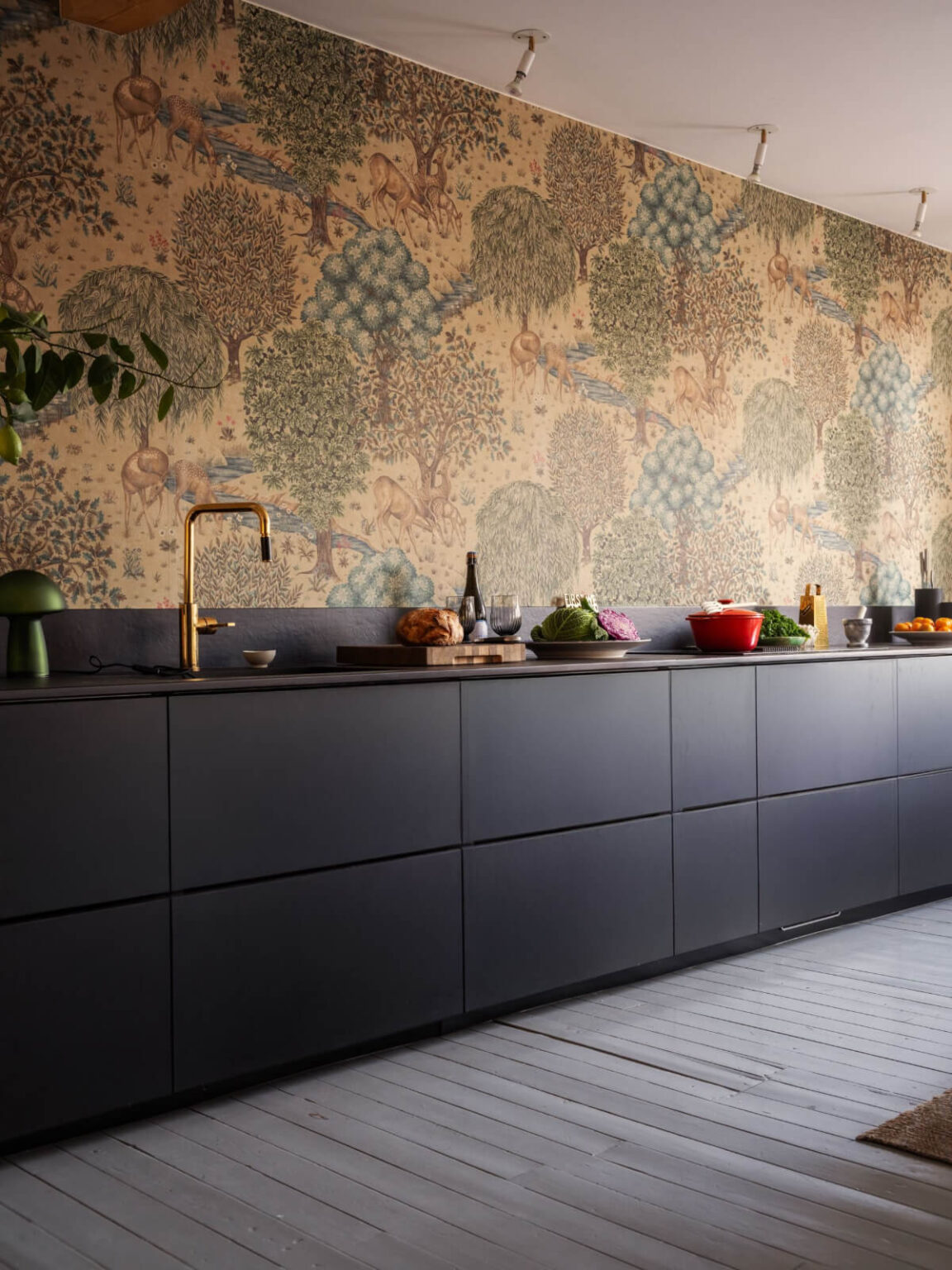 Painted Floorboards in a Unique Family Home in Sweden - The Nordroom