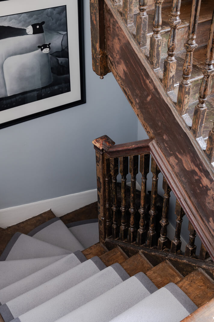 wooden staircase