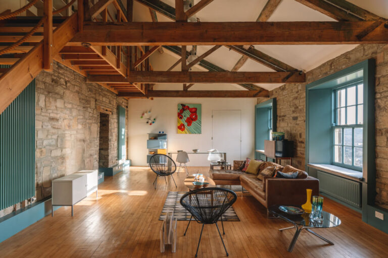 Colorful Rooms in a Regency Manor House in Yorkshire - The Nordroom