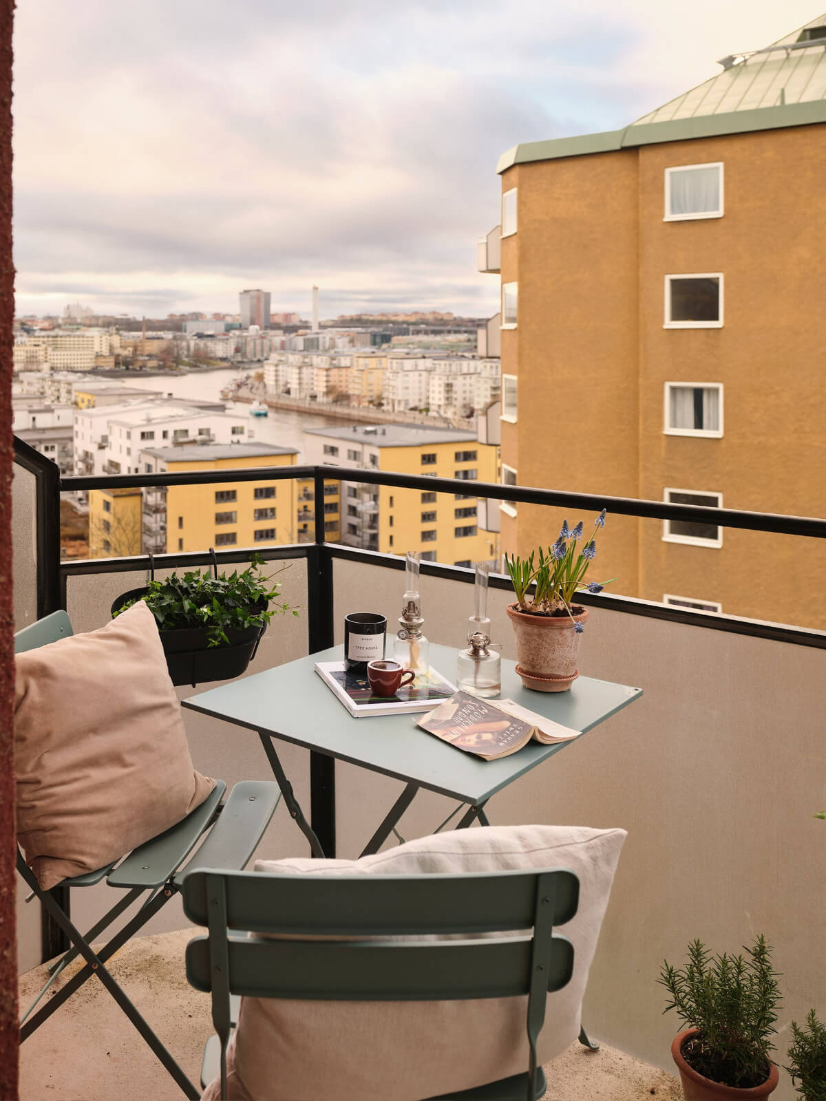 Image showcasing A Light Corner Apartment with Yellow Color Accents - The Nordroom