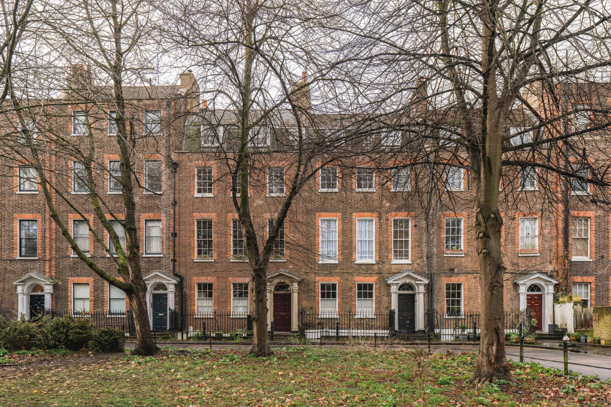 exterior london home