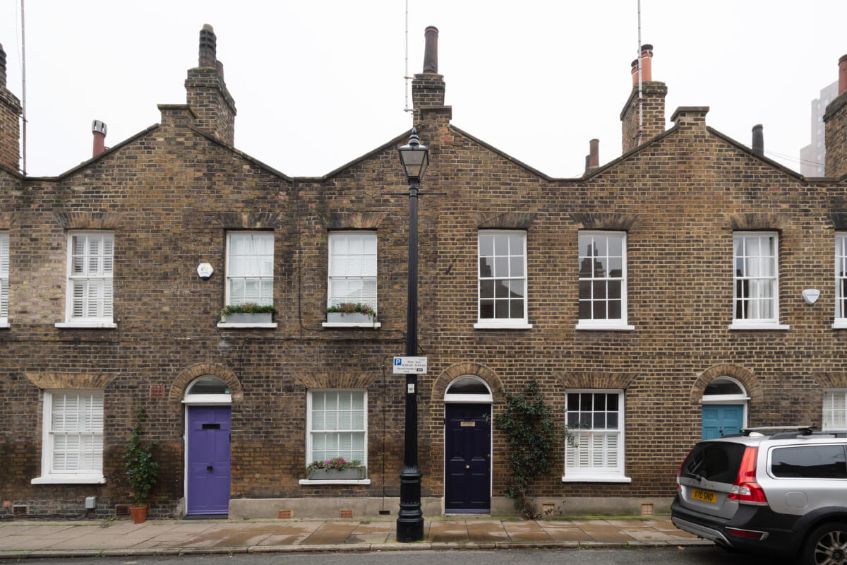 exterior london home