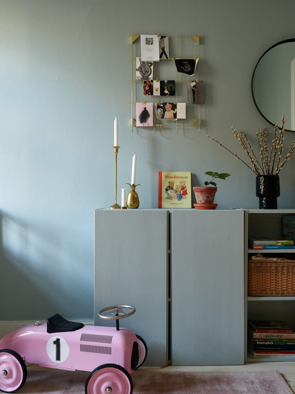 A Two-Bedroom Apartment with a Charming Bathroom 18 ikea ivar cabinets