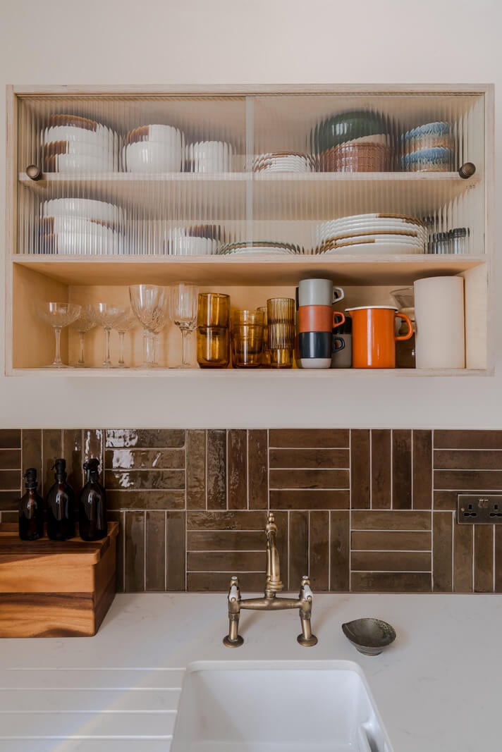 Contemporary Design in a Victorian Ground Floor Apartment 5 kitchen detail