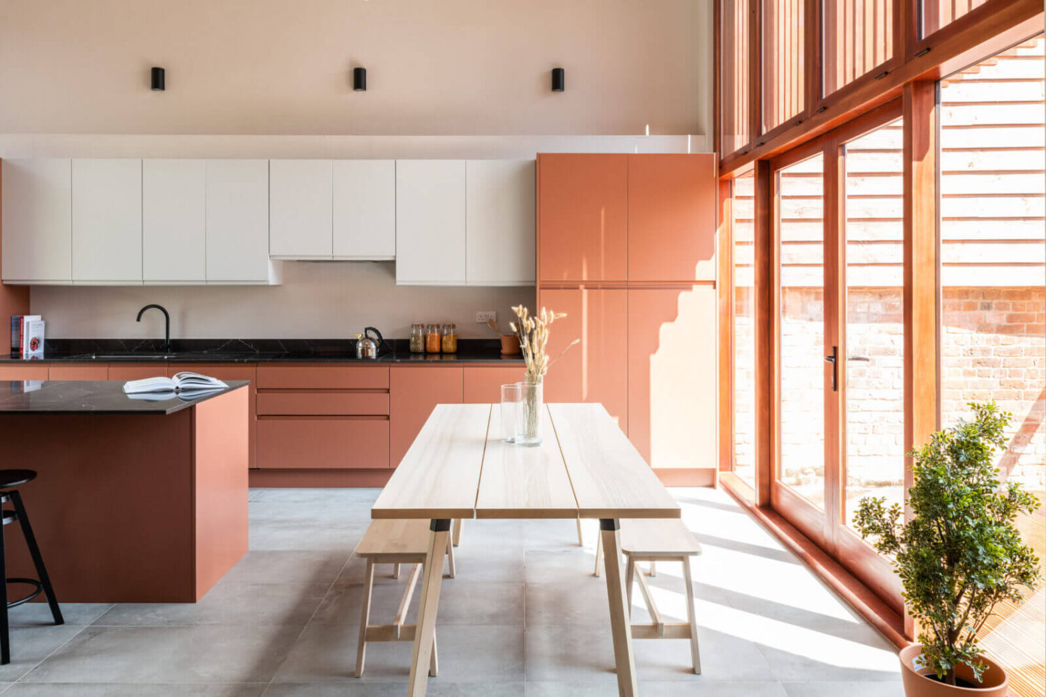kitchen with dining table color of the year 2026 predicition nordroom