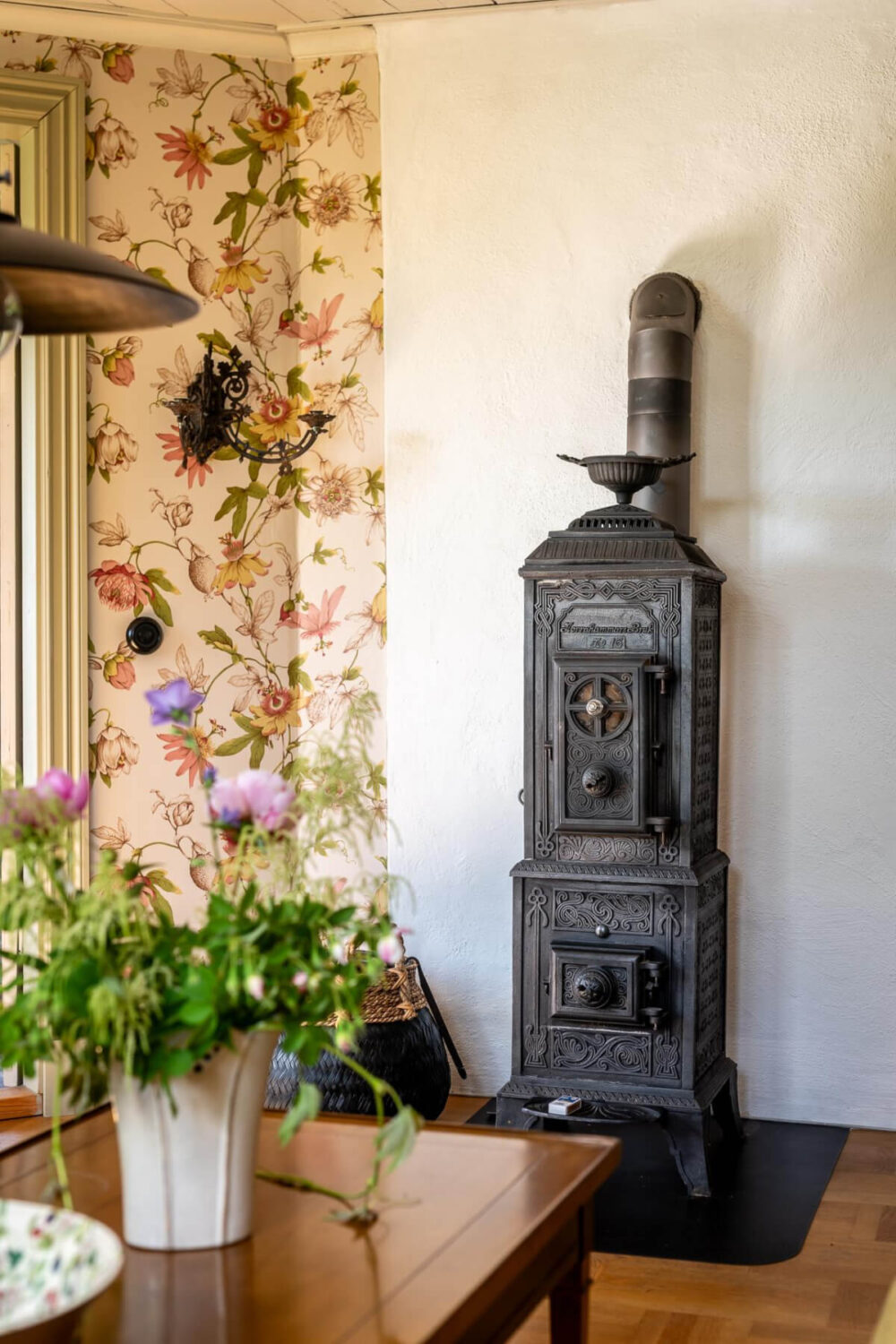 living room wood burner