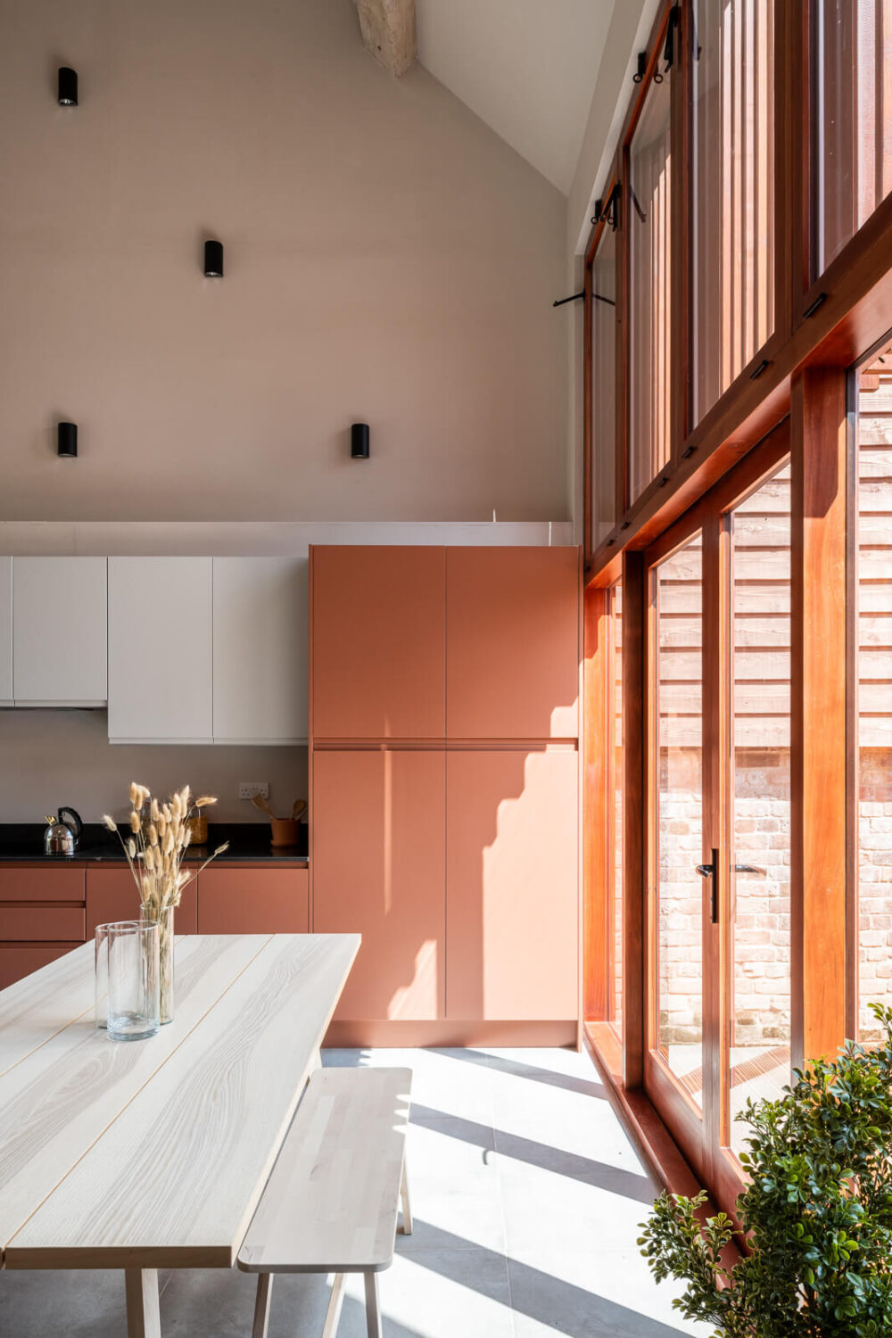 orange-pink kitchen cabinets color of the year 2026 predicition nordroom