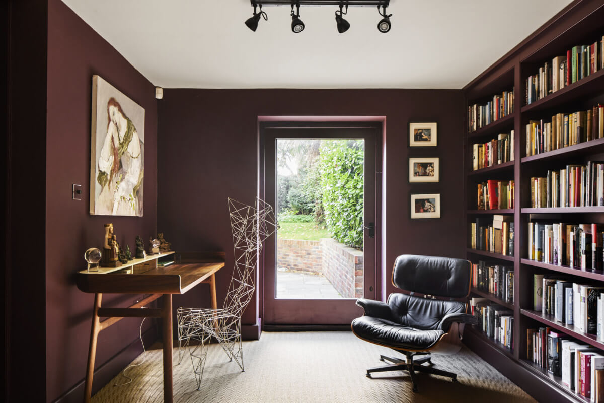 purple library room color of the year 2026 predicition nordroom