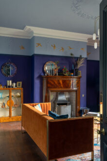 Colorful Rooms in a Regency Manor House in Yorkshire - The Nordroom