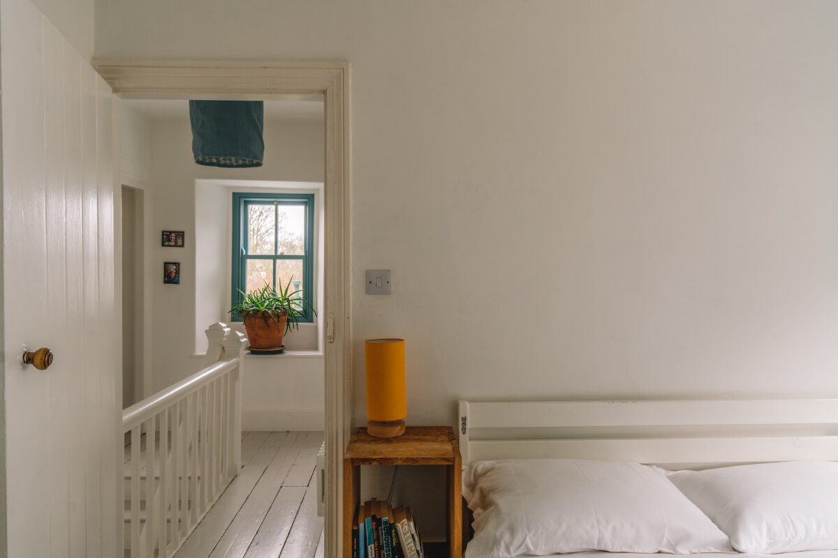 white bedroom