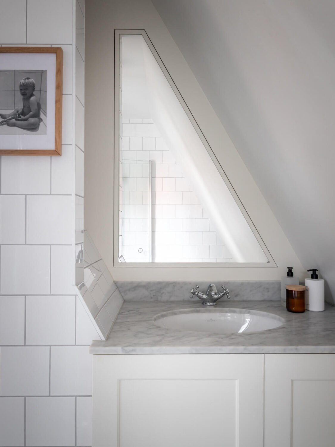 Turn-of-the-Century Charm Meets Modern Comfort in a Swedish House 22 bathroom sink