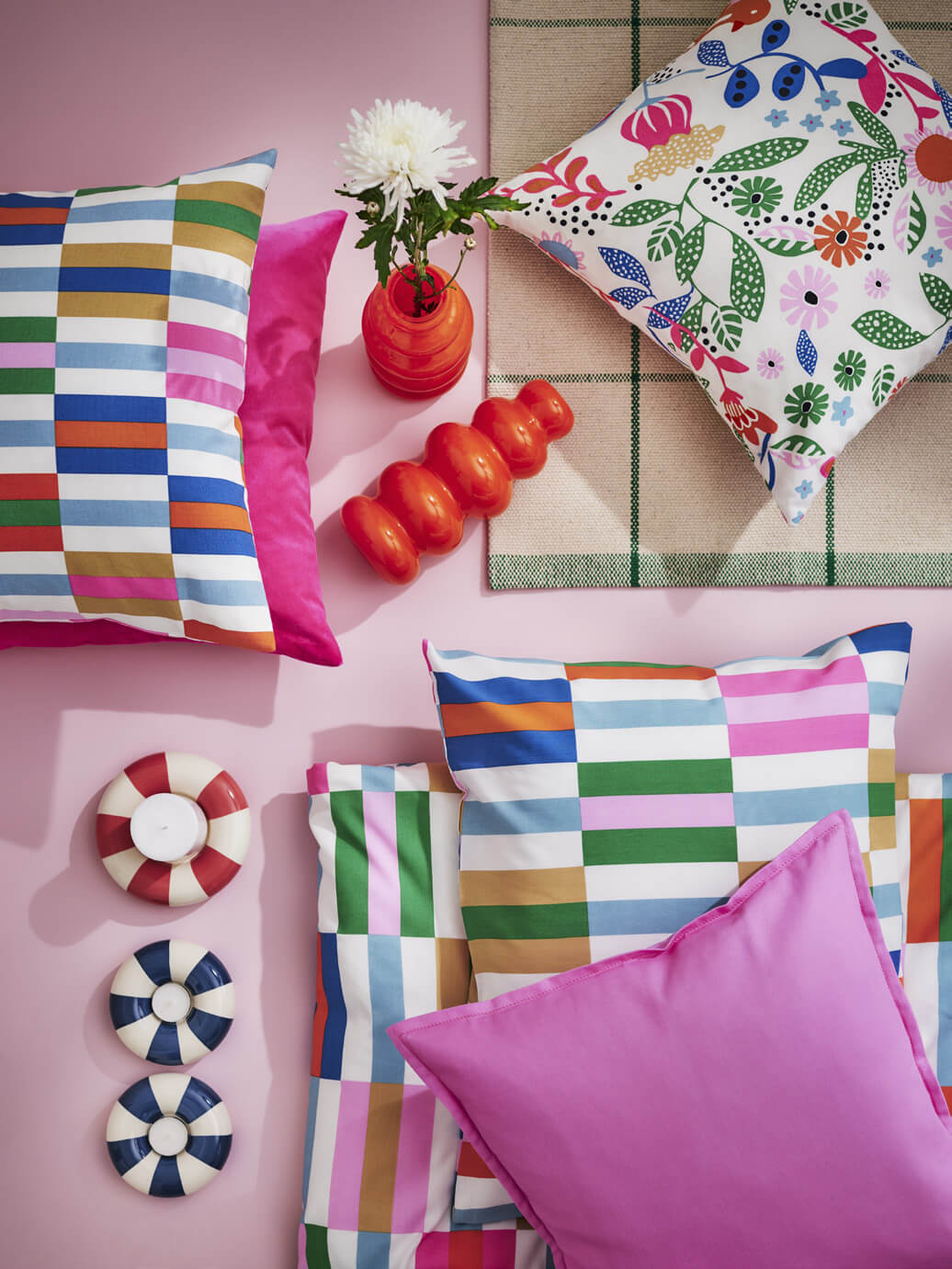 colorful textiles new ikea collection april 2025