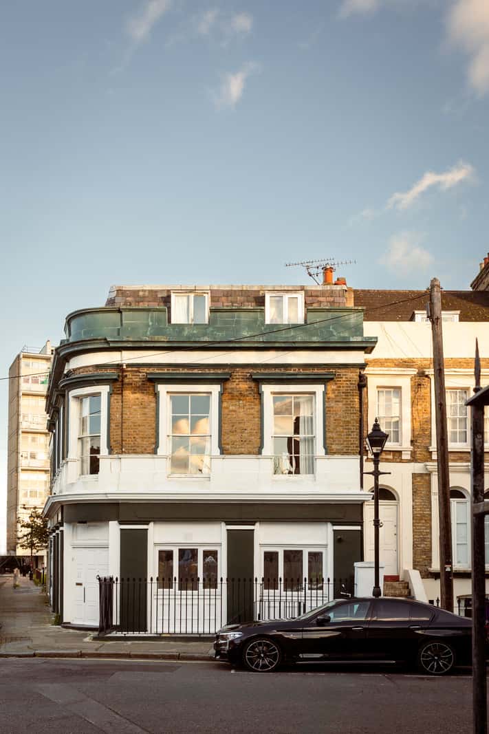 exterior london apartment