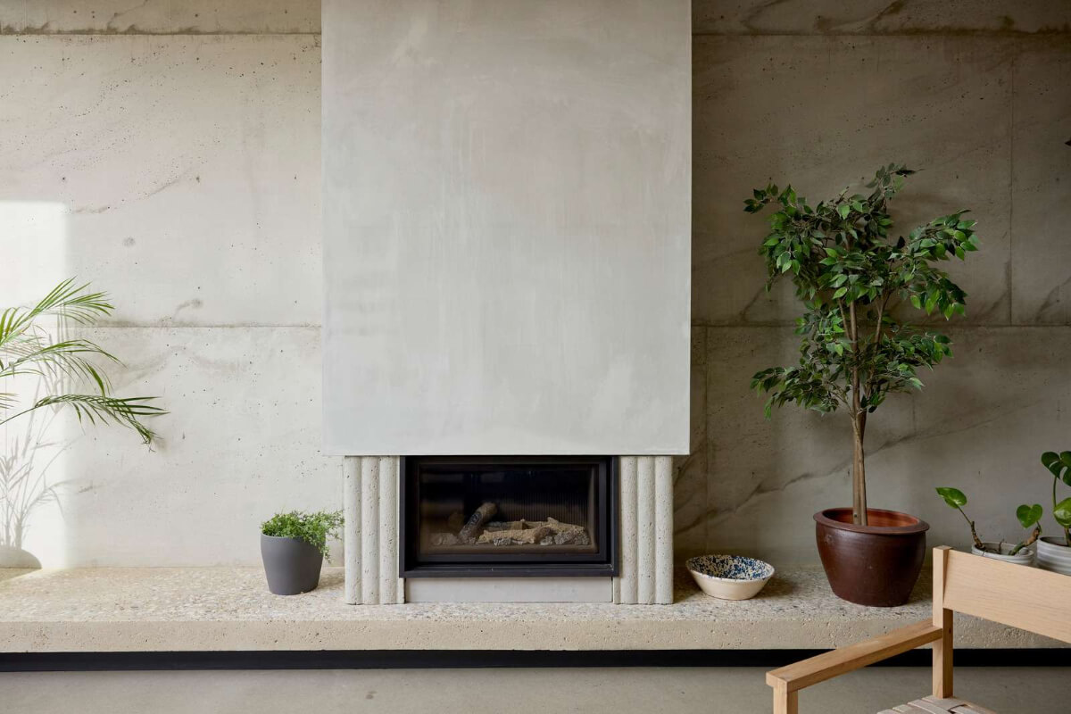 Contemporary Architect-Designed Interiors in a Victorian House 4 fireplace