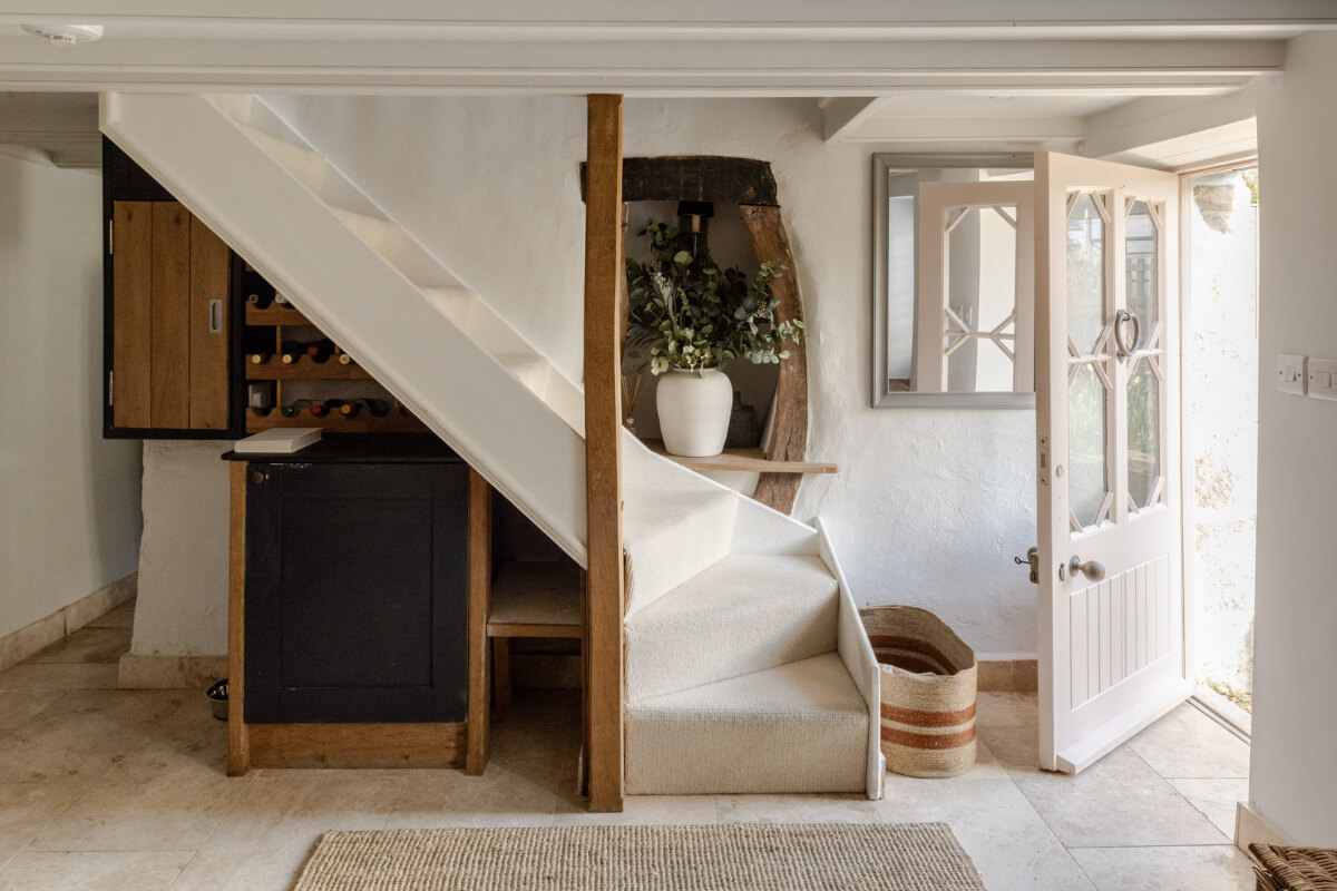 hall with stairs