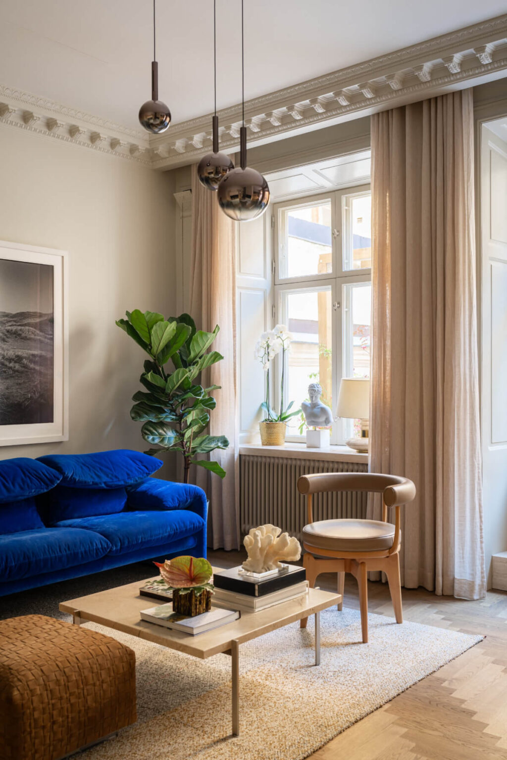 Hotel-Style Interiors in a Late 19th Century Apartment in Stockholm ...