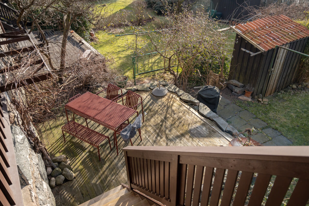Turn-of-the-Century Charm Meets Modern Comfort in a Swedish House 32 outdoor terrace