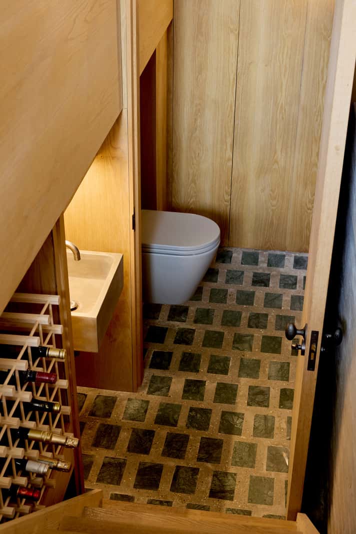 Contemporary Architect-Designed Interiors in a Victorian House 19 powder room