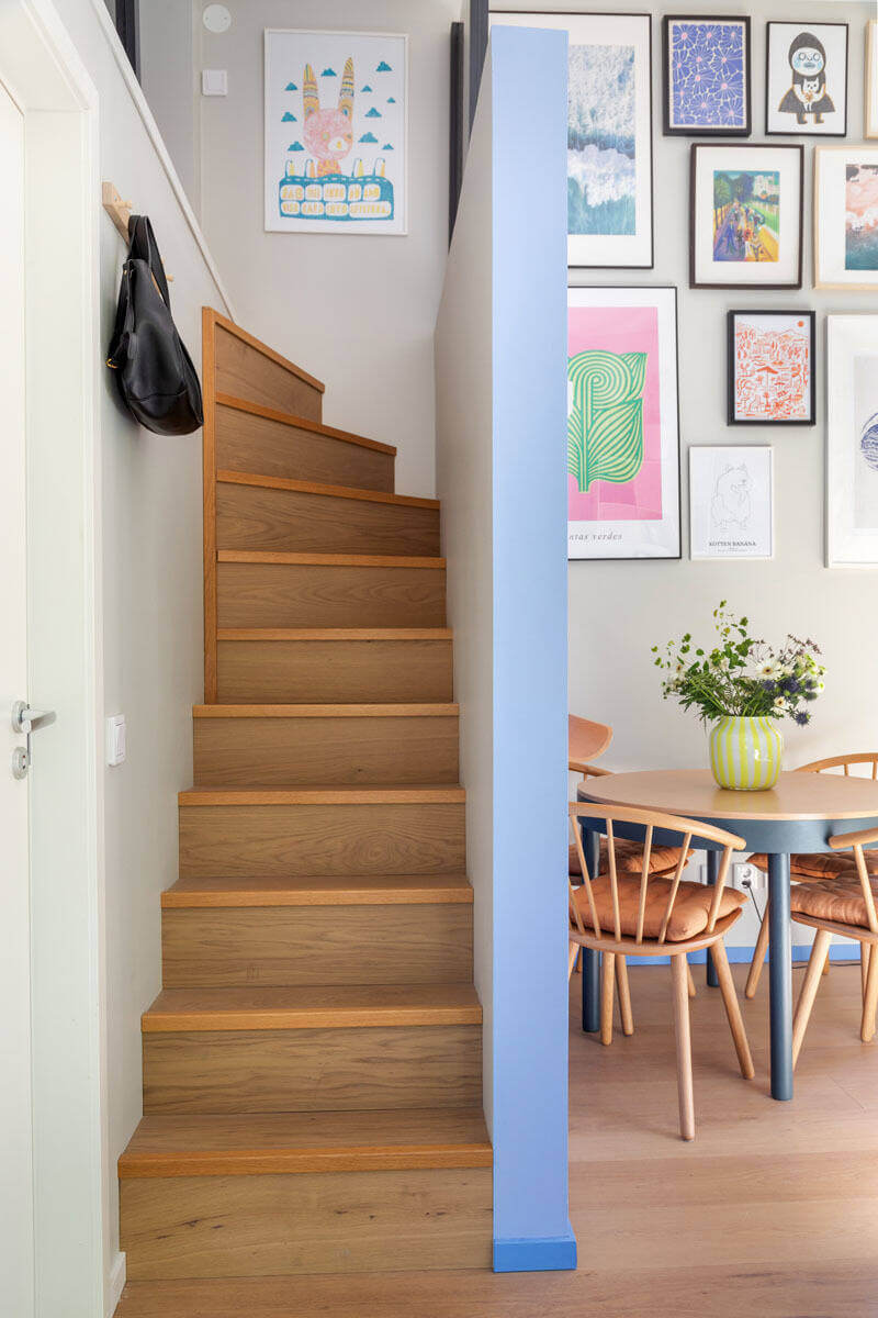 A Modern Tiny House in the Swedish Archipelago 9 staircase