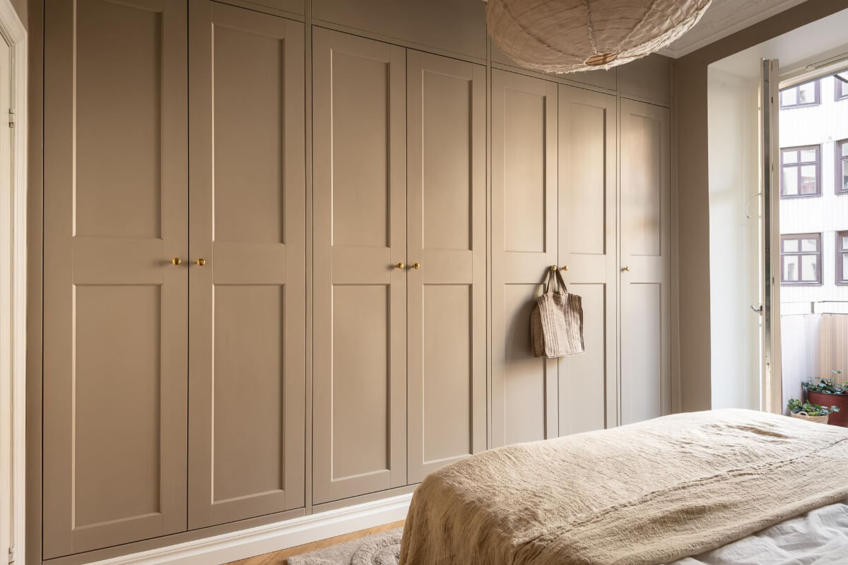 A Stunning Kitchen in a Classic Renovated Turn-of-the-Century Apartment 21 built-in wardrobe wall