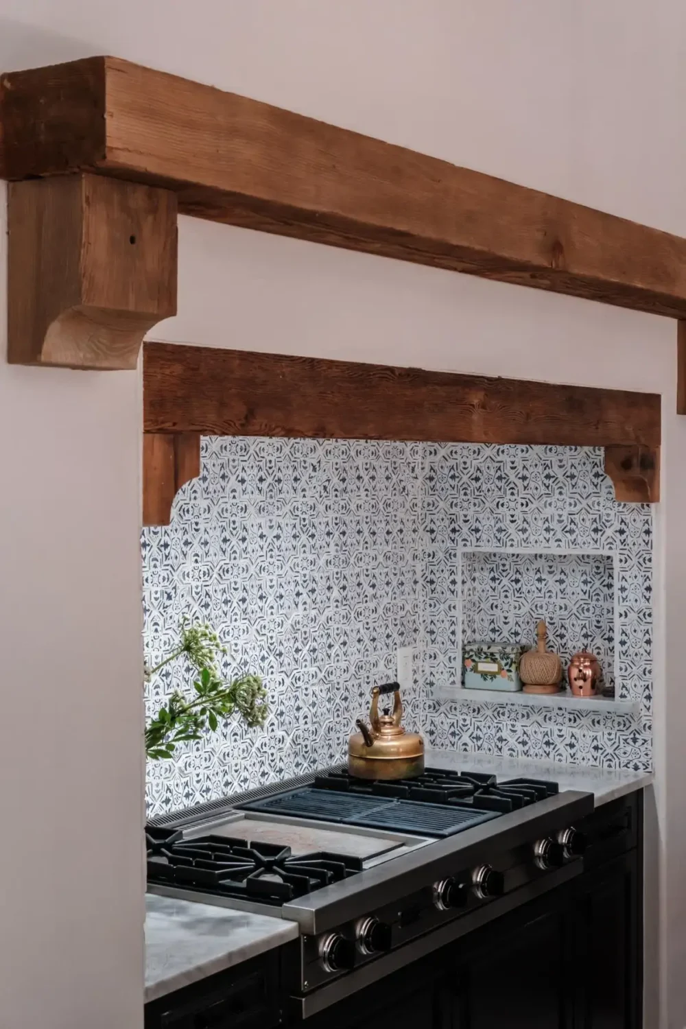 Mediterranean Elegance Meets Modern Living in the Heart of Bonnie Brae 11 cooker tile detail